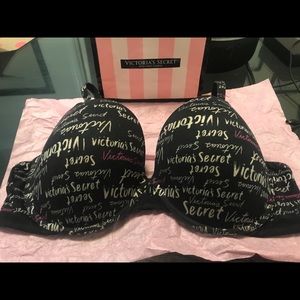 Victoria's Secret Perfect Shape Push-Up Bra size 38D.